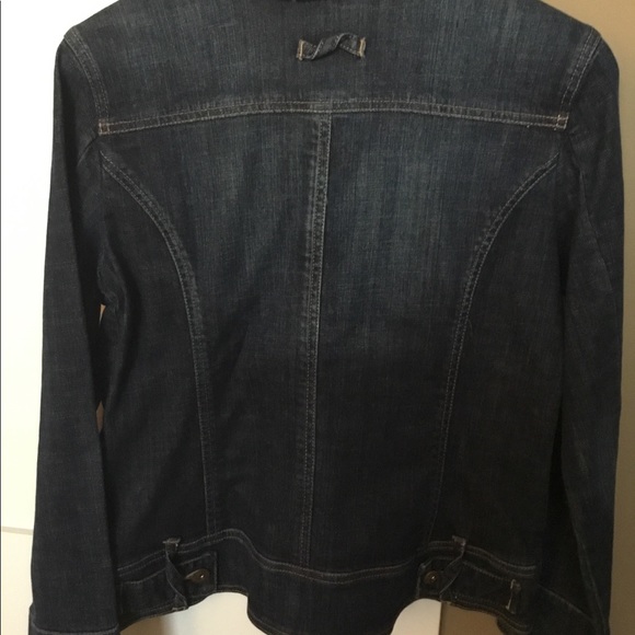 Chico’s Platinum Denim Jacket NWT! - Picture 2 of 6